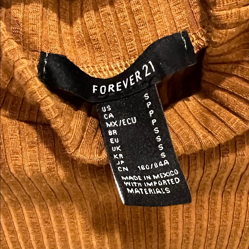 Forever 21 Ribbed Bodysuit - Picture 2 of 3